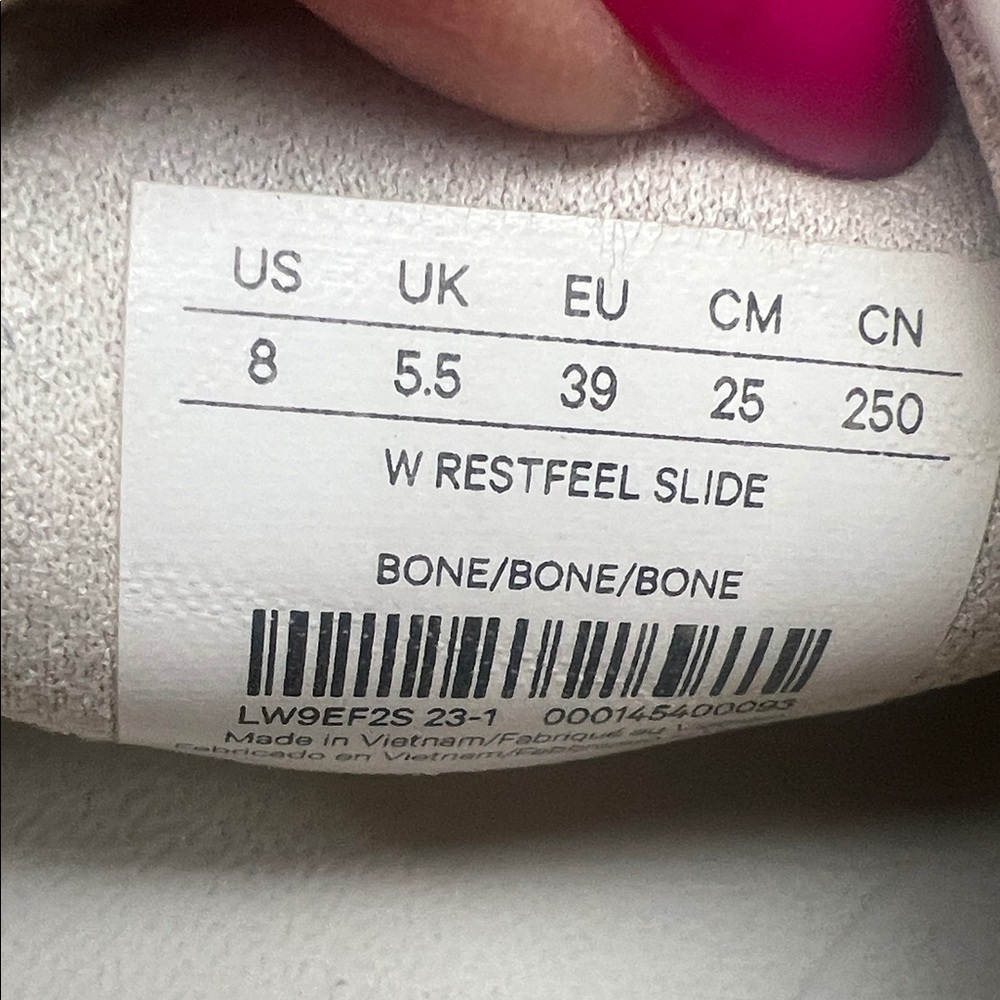 lululemon athletica Cream Slide Sandals - Women's Slip-On Comfort - Picture 10 of 12